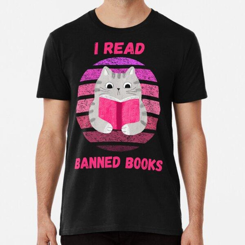 Remera  Leí Libros Prohibidos Libro De Lectura De Ratones De