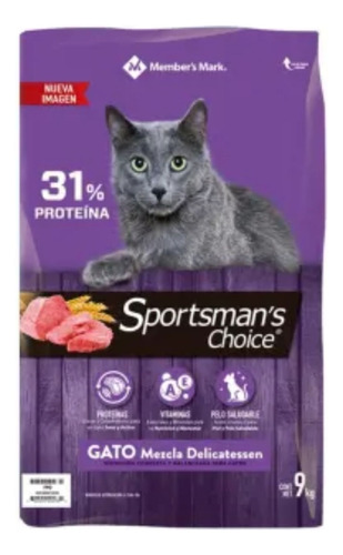 Alimento Para Gato Sportsman's Choice 9 Kg Member's Mark 