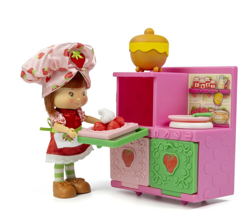 Rosita Fresita Muñeca Cafetería Strawberry Shortcake 14cms
