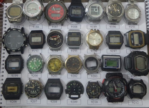 Lote 33 Sucatas Casio E Outros- Máquina Do Tempo