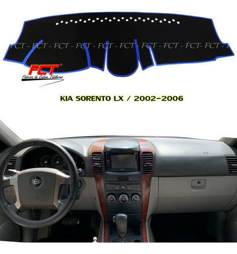 Cubre Tablero Kia Sorento 2002 2003 2004 2005 2006 Fct