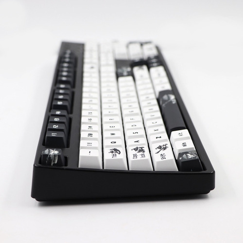 109 Chaves Personalizadas Kungfu Panda Key Cap Pbt Dye Subbe