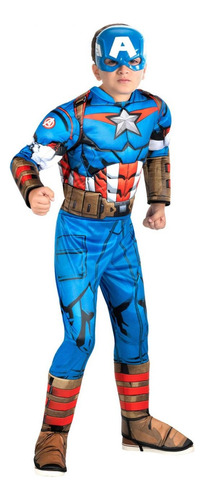 Disfraz Para Niños De Capitan America