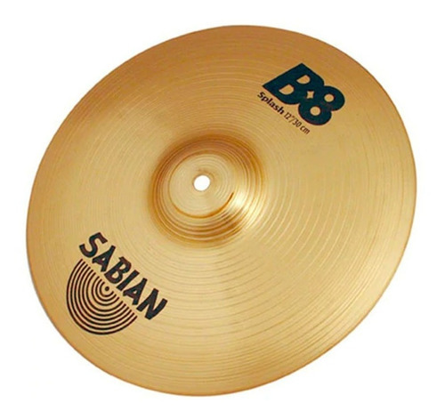 Platillo 12 PuLG Sabian B8 Splash 41205x Diámetro 12 in