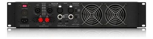 Behringer Km1700 Amplificador Poder Profesional 1700 Watts Color Negro