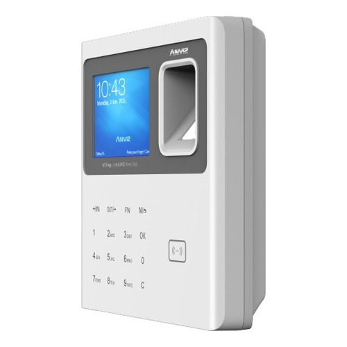 Imagen 2 de 3 de Control Personal Biometrico Asistencia Anviz Huella W1 Rfid