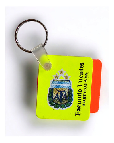 20 Llaveros Mini Tarjetas - Personalizados Con Nombre