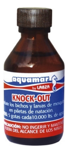 Mata Bichos Knock Out X 30cm3 Marca Aquamar Para Pileta