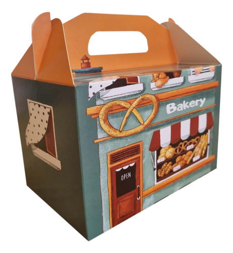 Caja Valija Maletin Chica - Impresa X 25u 331 Bakery
