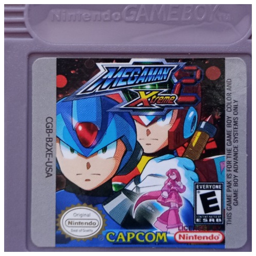 Mega Man X 2 Para Game Boy Color, Gb Advance. Repro