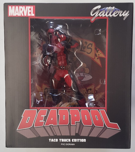 Estatuilla Marvel Gallery Deadpool Taco Truck Statue Nueva !