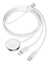 Comprar Cargador Magnético 3 En 1 Cargador Para iPhone Y Apple Watch Cable Cargador De iPhone Cargador Carga Rapida Cable Tipo C Cargador De Reloj Smartwatch Cable Usb C