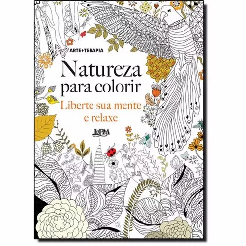 Série de Arteterapia Antiestresse: Livros de colorir para adultos