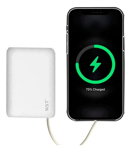 Power Bank 10000mah Carga Rápida Con Salida Usb Pantalla Led