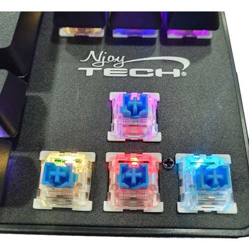 Teclado Gamer Mecanico Switch Outemu-blue Full Rgb Njoytech