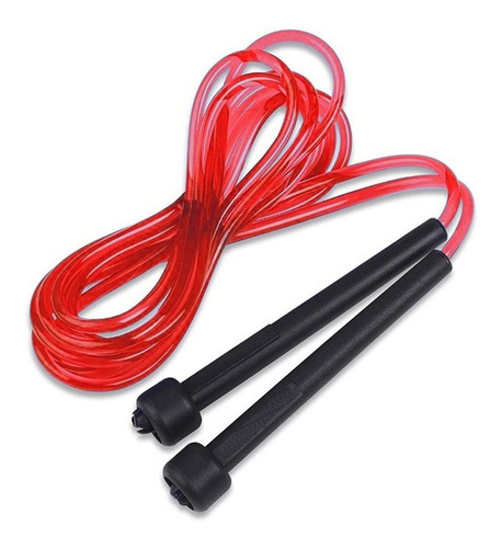 Soga De Saltar Pvc Cable Boxeo Largo Regulable Gym Fitness 