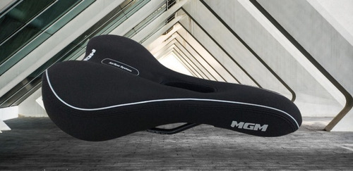 Imagen 2 de 10 de Asiento Para Bicicleta Mgm Ast-59 Antiprostatico=contino