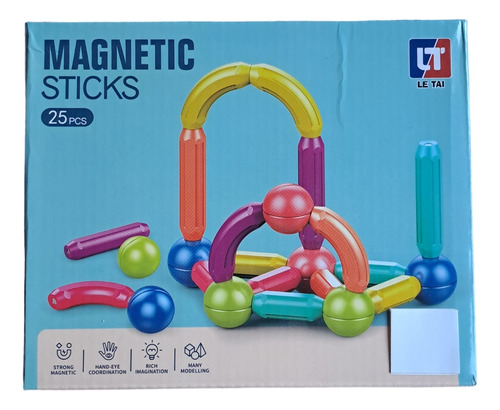 Juego Magnetic Sticks 25 Piezas