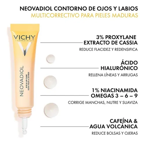 Contorno Ojos Y Labios Vichy Neovadiol 15 Ml