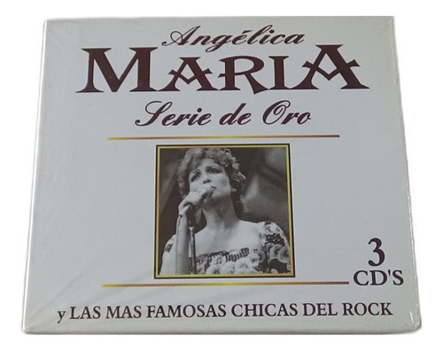 Angelica Maria Y Las Chicas Del Rock Cd Disco Triple Nuevo