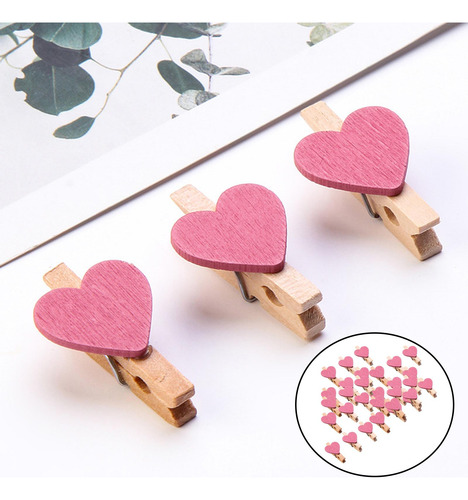 Clip De Papel Fotográfico Mini Clip De Decoración Rosado