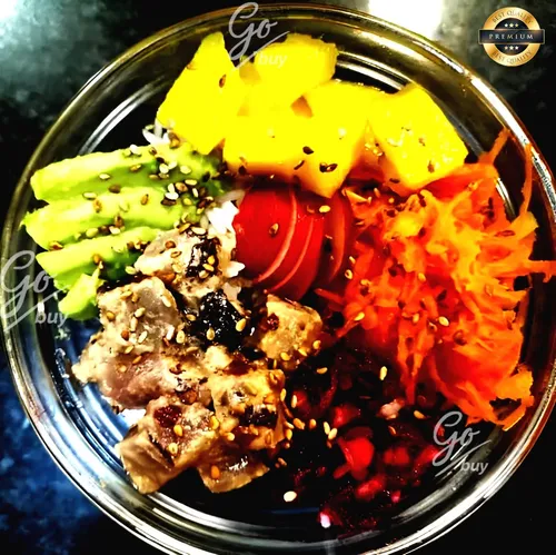 Recipiente Para Servir Bowl Mesa Para Mezclar Ensalda Frutas