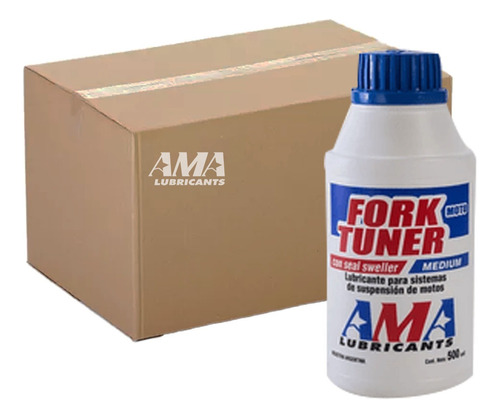 Aceite Barral Moto Ama Fork Tuner Grado Medio 500 Ml  X Caja