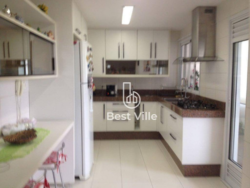 Imagem 4 de 17 de Apartamento À Venda, 196m² Com 03 Amplas Suítes, No Condomínio Edifício More. - Ap0331