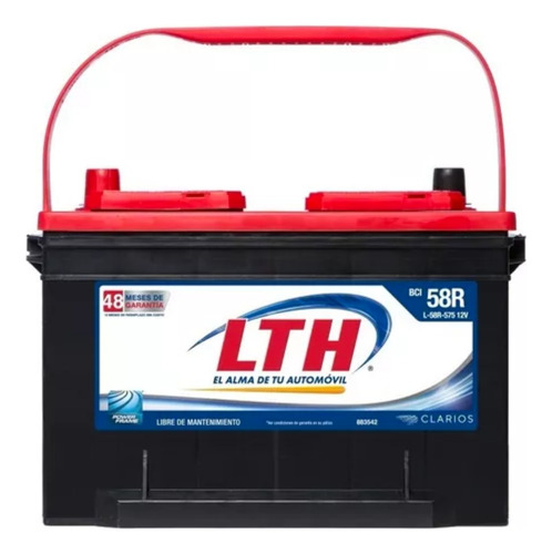 Batería Lth Modelo: L-58r-575