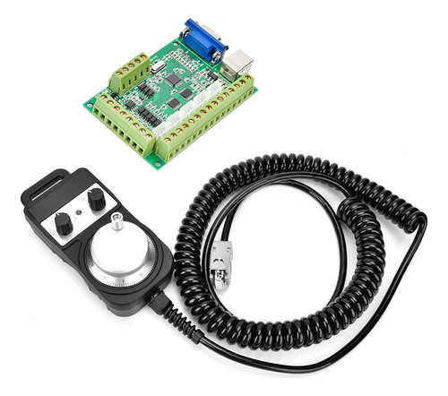 Placa De Interfaz Usb De 5 Ejes Cnc Motion Controller, Verde