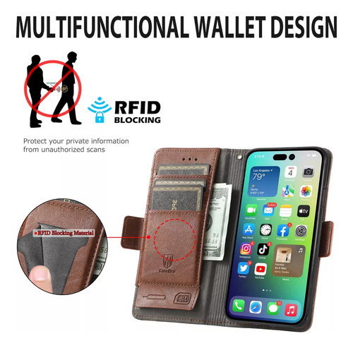 Funda Tipo Cartera Para Teléfono Motorola Edge 30 Pro Neo