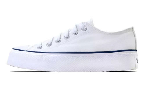 Zapatillas John Foos Plataforma 752 Blanco