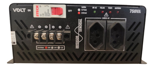 Inversor Senoidal 48vdc -220ac 750va Volt