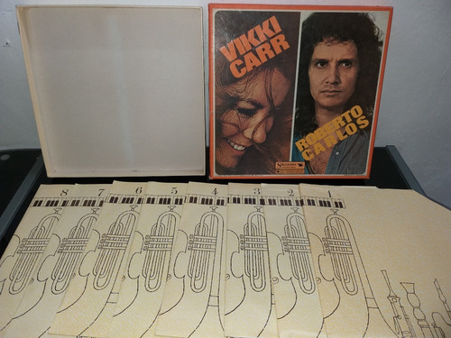 Boxset / Vikki Carr / Roberto Carlos / Caja Con 8 Vinyles *