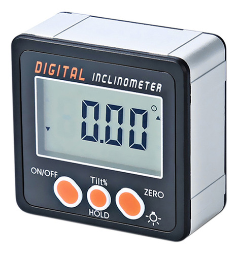 Inclinómetro Digital 0-360° Transportador Electrónico Alumin