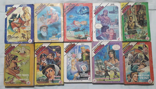 10 Tomos Novelas Inmortales Comic Novedades México (Usado)