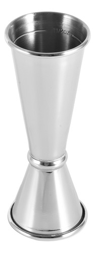 Vaso Medidor Silver Bar De Acero Inoxidable 304 Para Vino Y