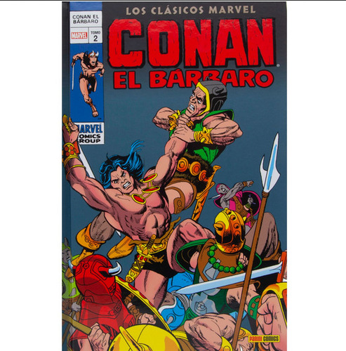 Conan El Barbaro - Clasicos Marvel - Tomo 2  Tapa Dura