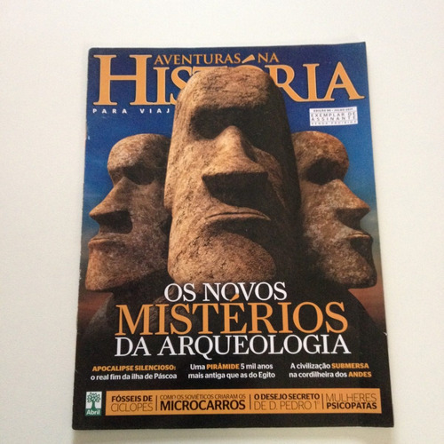 Aventuras Na História Os Novos Mistérios Da Arqueologia Z582