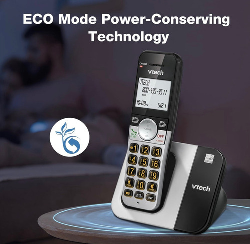 Teléfono Inalámbrico Vtech Cs5319 Plateado