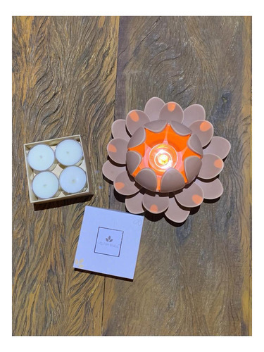 Vela Aromática Premium Baunilha C/4 Mini Velas Velitah