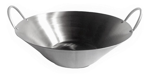 Tacho Aço Inox Beira Alta Chapa 2mm Fritura Cozinha 41cm