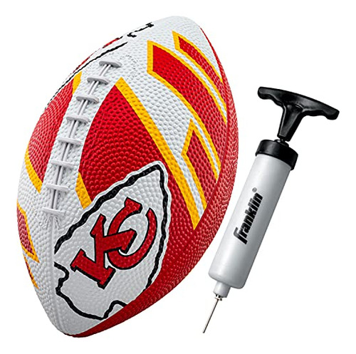 Fútbol Americano Franklin Sports Nfl Kansas City Chiefs Rubb