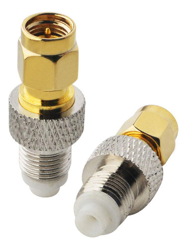 Boobrie Conector Coaxial Fme Sma Macho Hembra Adaptador Wifi