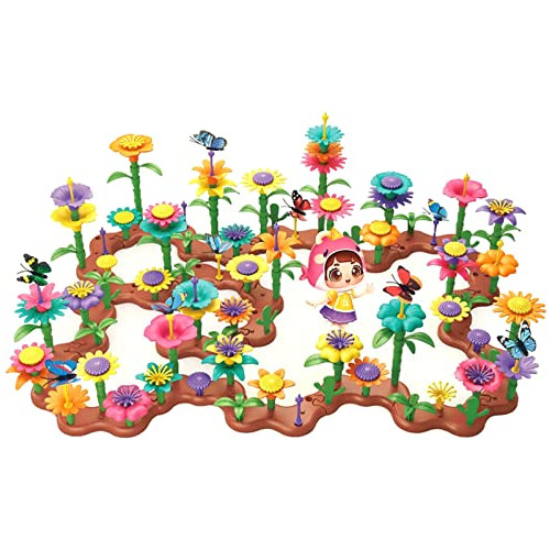 Olrma Flower Garden Building Toys For Girls 3 4 Year Old, 27