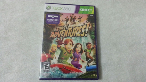 Kinect Adventures Americano Original Para Xbox 360 - Lacrado