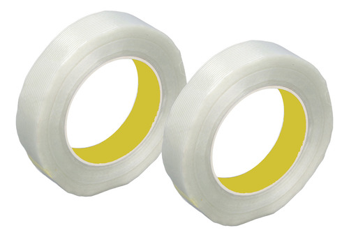 Cinta Autoadhesiva, 2 Rollos De Fibra De Vidrio, 25 Mm De An