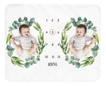 Comprar Manta Mensual Para Bebé  Manta Para Recién Nacido, Unisex, 