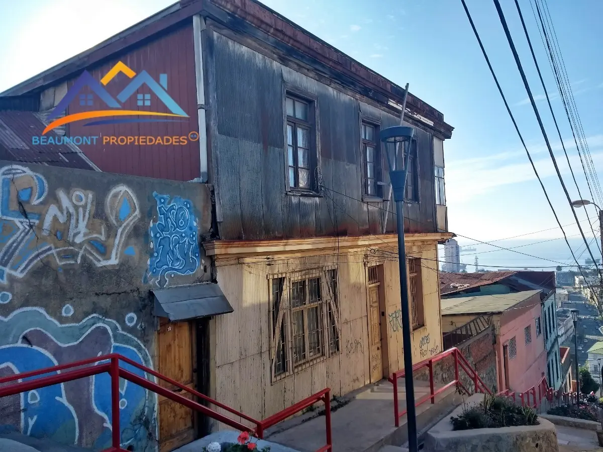 Imagen 2 de 20 de Casa En Venta En Cerro Mariposa, Valparaíso