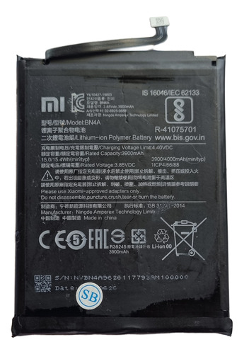 Batería Bn4a Para Celular Xiaomi Redmi Note 7 Original (Usado)